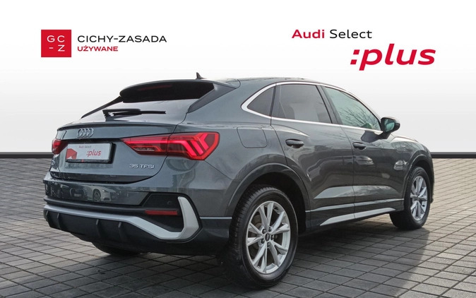 Audi Q3 Sportback cena 149900 przebieg: 54279, rok produkcji 2022 z Poznań małe 596